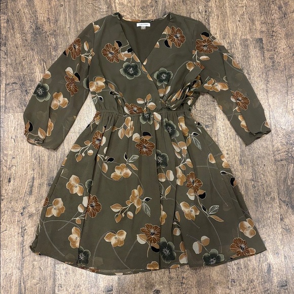 Calvin Klein Dresses & Skirts - Calvin Klein Khaki Green Apparel